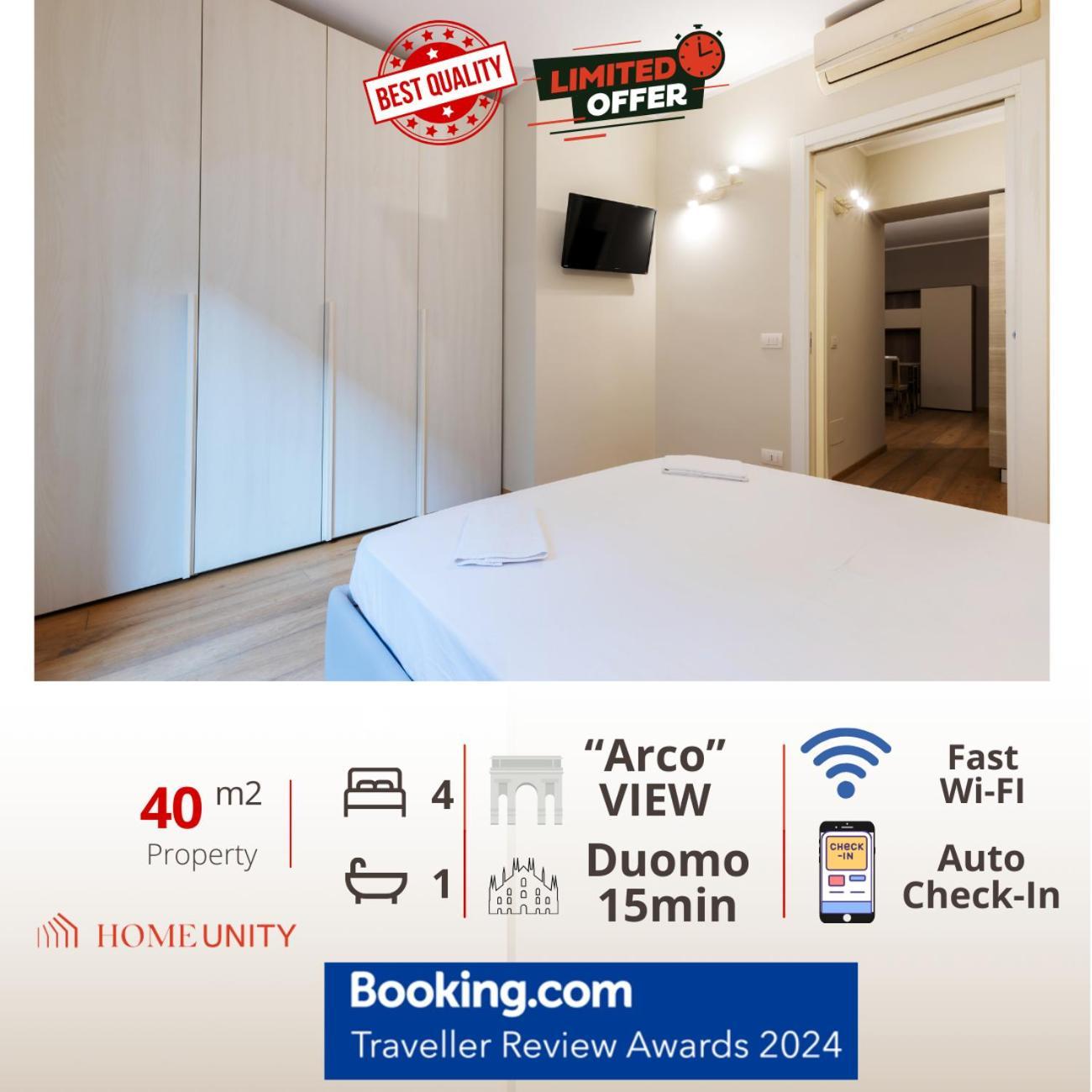Arco Della Pace Corso Sempione - Exceptional Location Apartman Milánó Kültér fotó