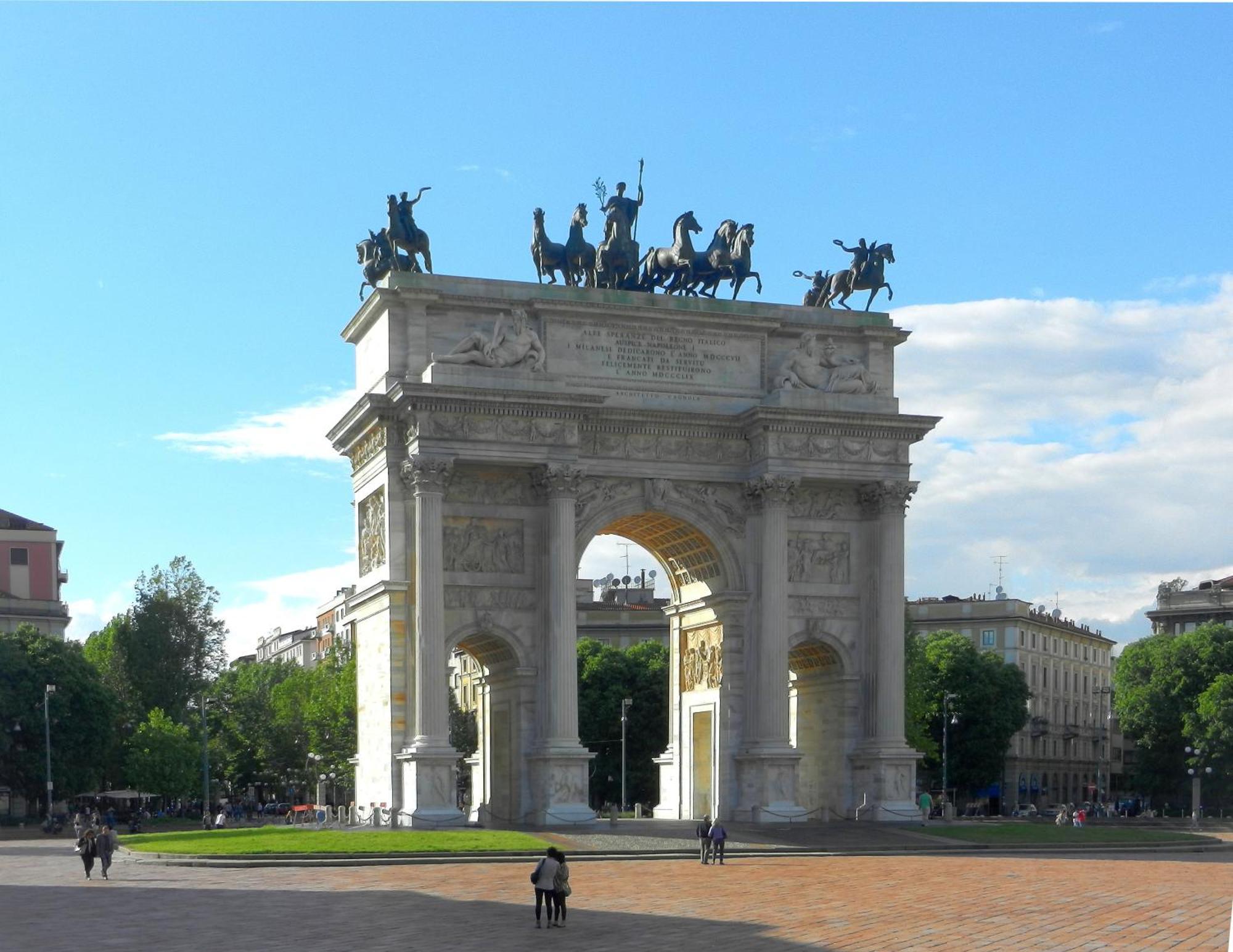 Arco Della Pace Corso Sempione - Exceptional Location Apartman Milánó Kültér fotó